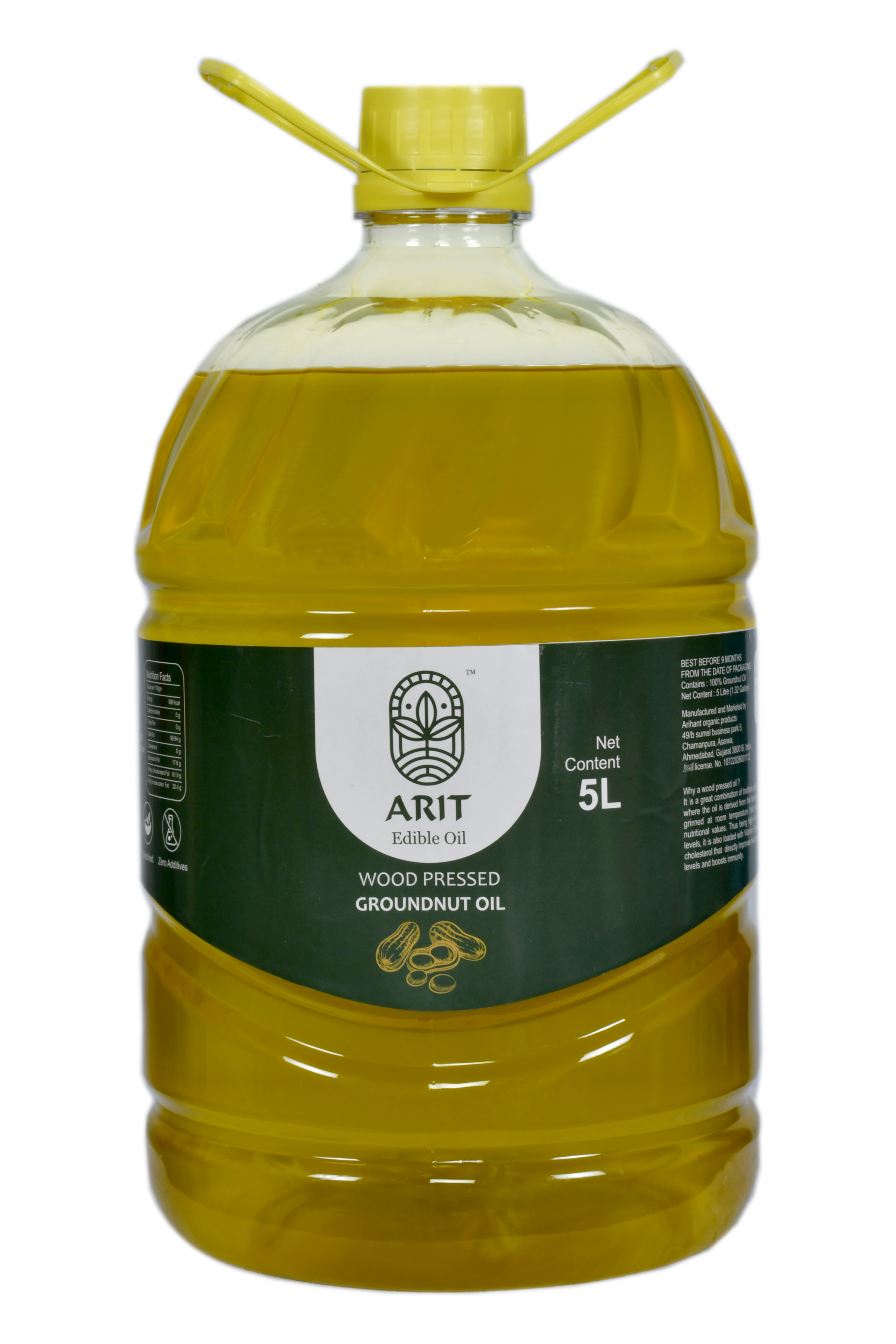 ARIT wood pressed groundnut oil